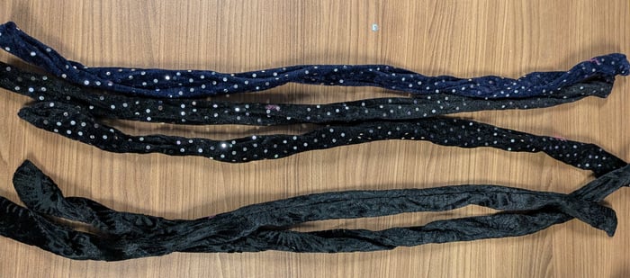 AC20 - bande avec fil de fer noir  image