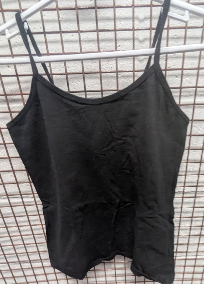 CA1 - Camisoles noirs bretelles spaghettis image