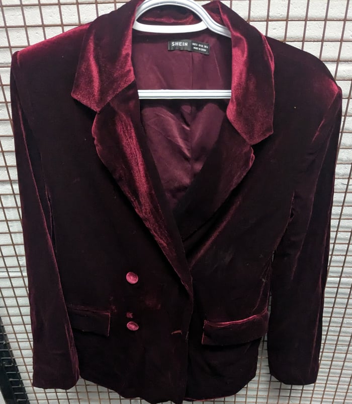 CO1 - Ensemble de velours bourgogne image