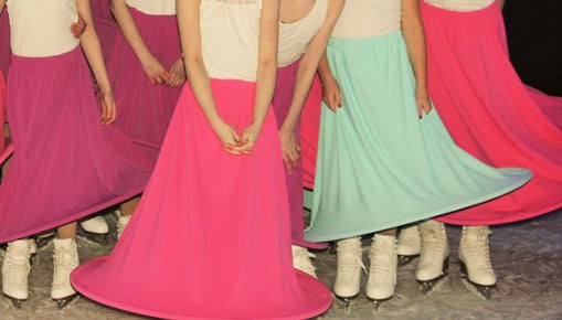 JU3 - Jupes avec cerceau et nœuds papillons assortis image