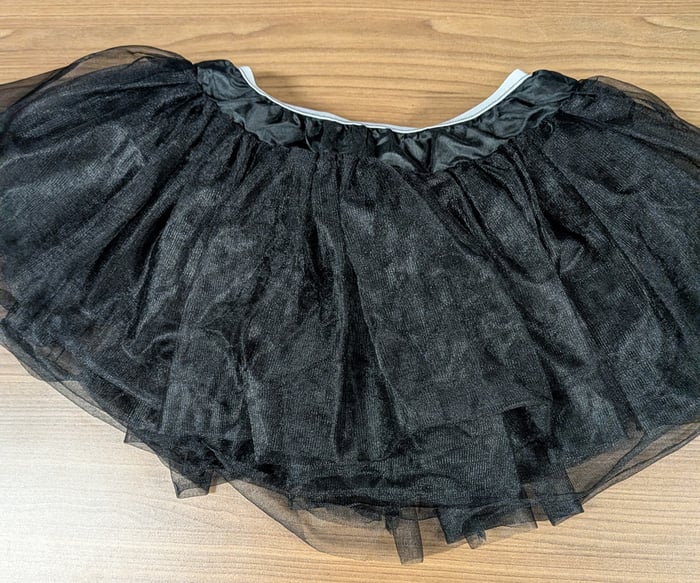 JU6 - Jupe tulle noir  image