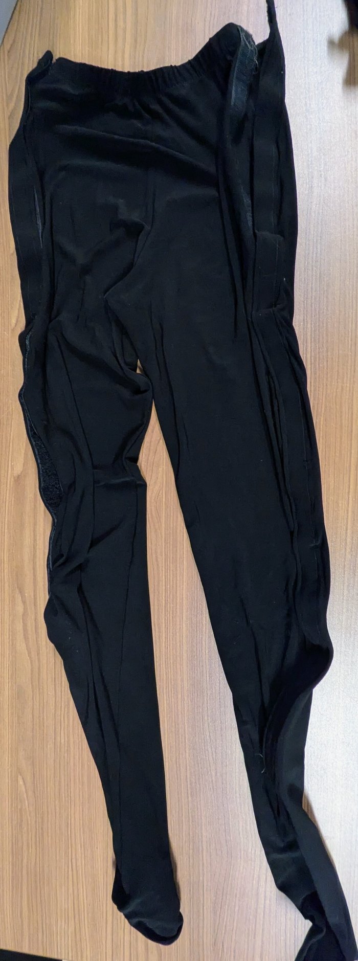 PA8 - Leggings noirs à velcro image